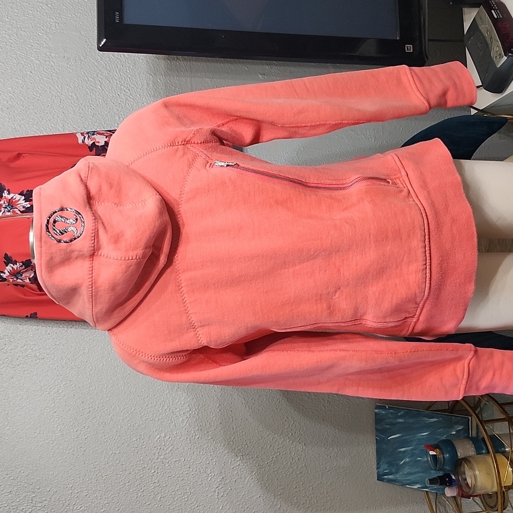 Lululemon Special Edition Coral Zip UP Hoodie Jacket - Picture 10 of 14